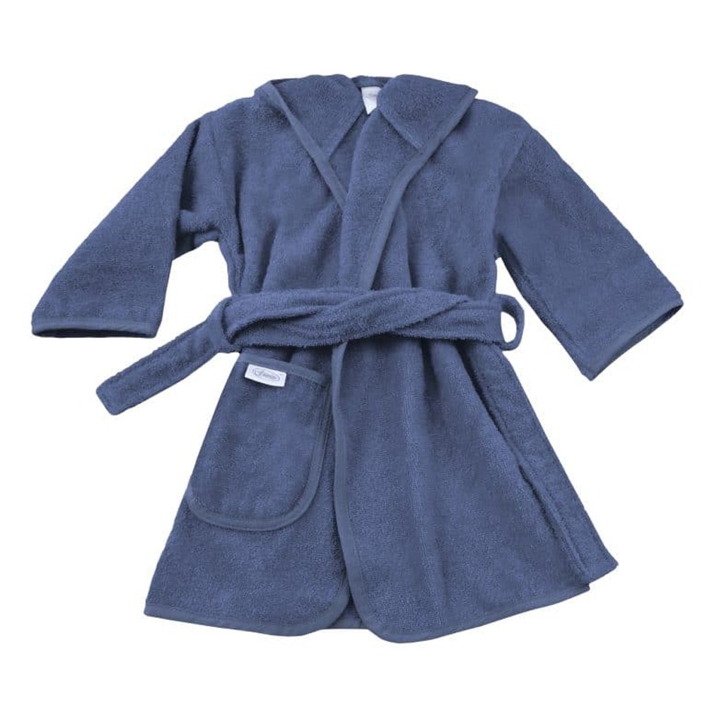 Badjas | 0-12mnd | Silk Blue