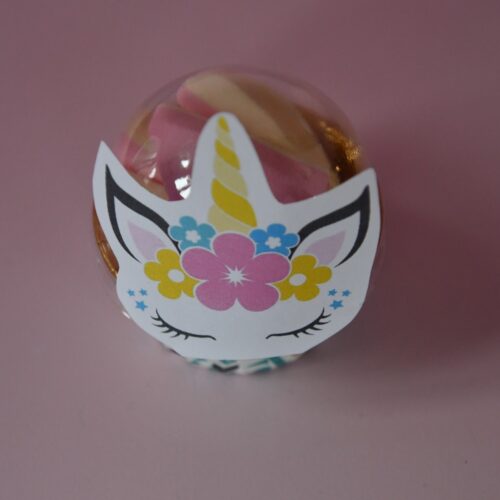 Unicornbakje met spekjes