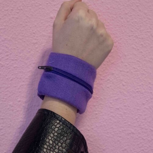 Zweetbandje met rits