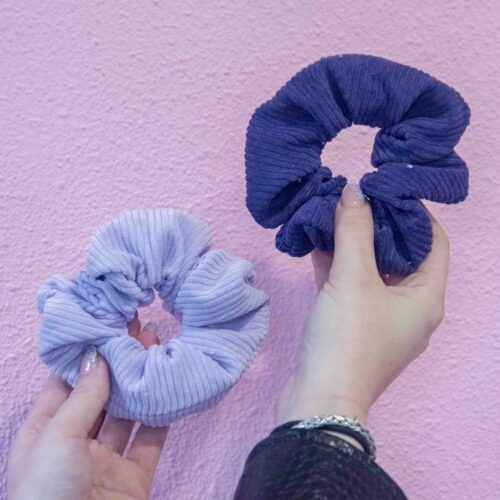 Scrunchie met rits
