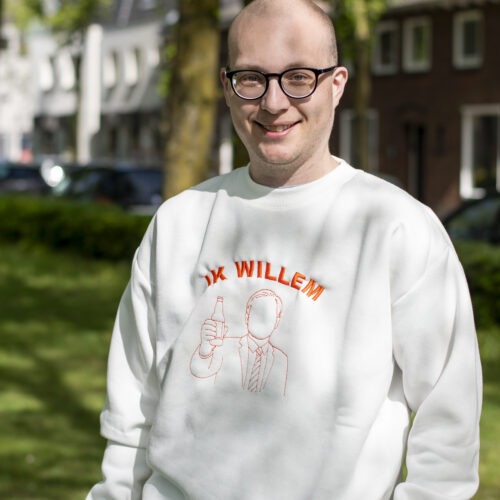 Ik Willem - geborduurd